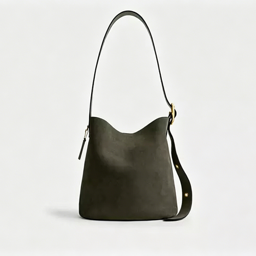 Adjustable Strap Large Capacity Bucket Shoulder Tote Bag